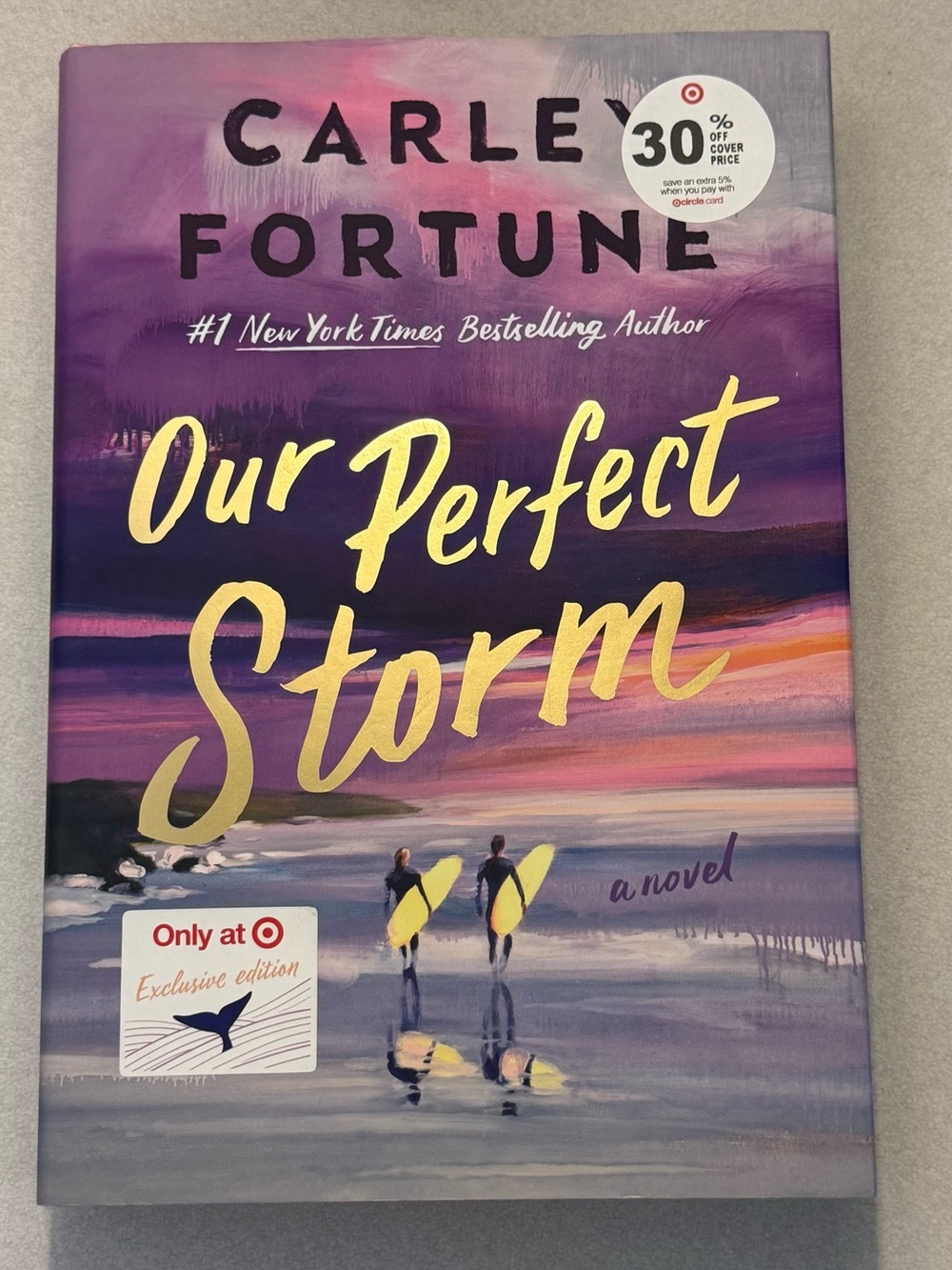Our Perfect Storm by Carley Fortune - Target Exclusive Edition (Hardcover)